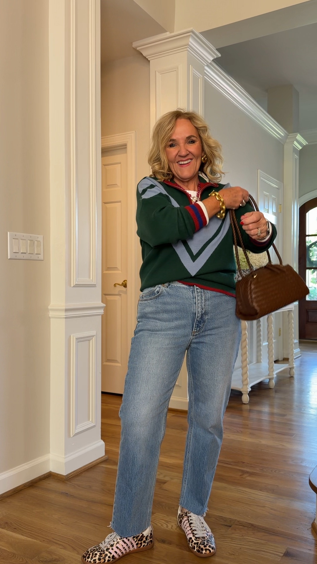 BOGO 50% off 
Sweater size medium
The jeans size 29 they’re a rigid denim and I did cut them about 4 inches.

Fall outfit, fall, sweaters, straight leg jeans

#LTKOver40 #LTKootd #LTKSeasonal

#LTKSaleAlert