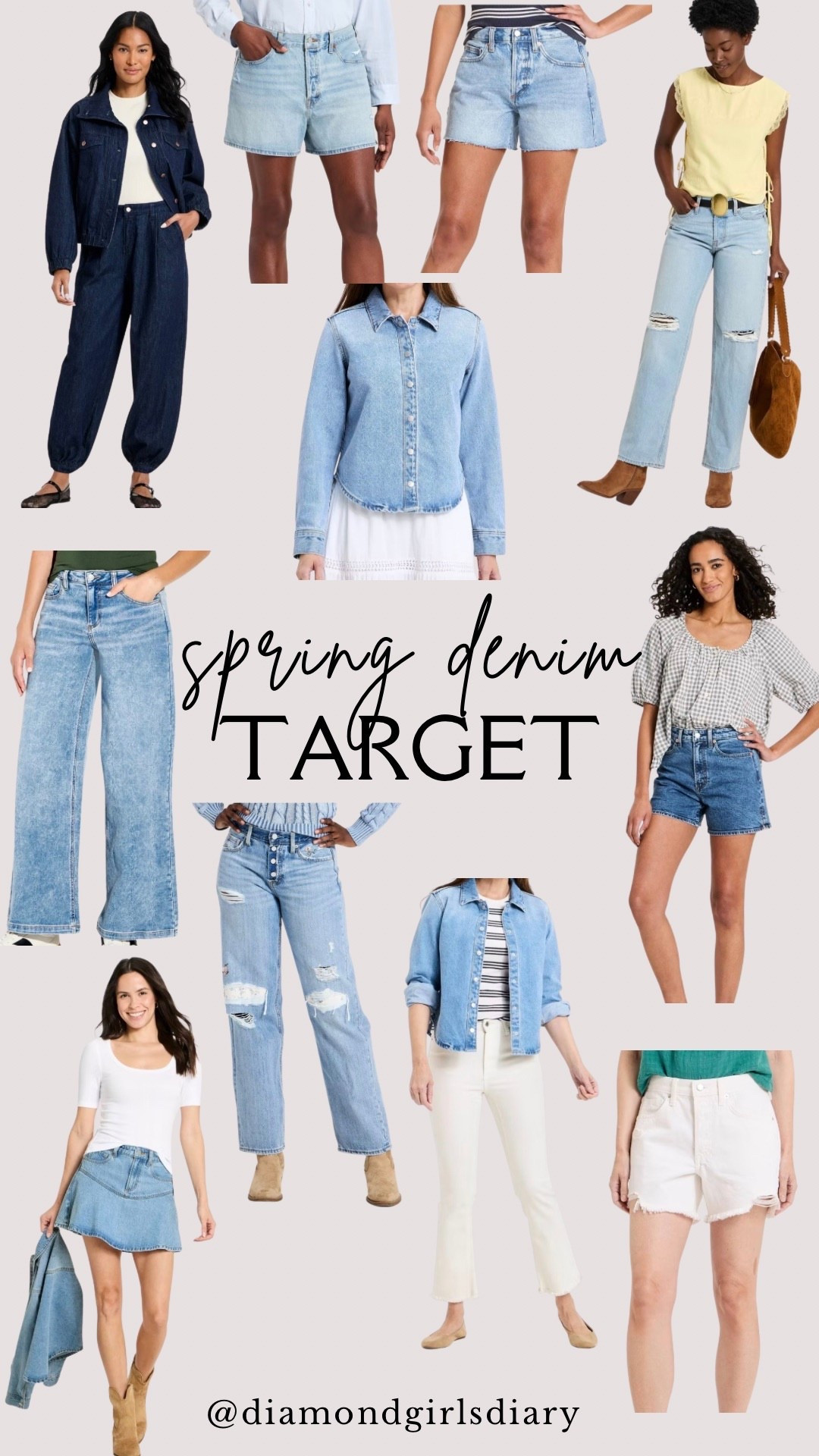 Spring denim from Target  

#LTKspringtrends #LTKOver40 #LTKspring