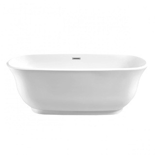 Belbagno Baden 1700mm Freestanding Bath Acrylic White BB2772 | MyDeal - AU