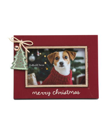6x4 Merry Christmas Tree Tabletop Picture Frame | TJ Maxx