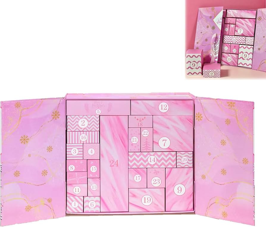 24 Empty Advent Calendar Boxes To Fill, 2025 Empty Advent Calendar, DIY Fillable Empty Advent Cal... | Amazon (US)