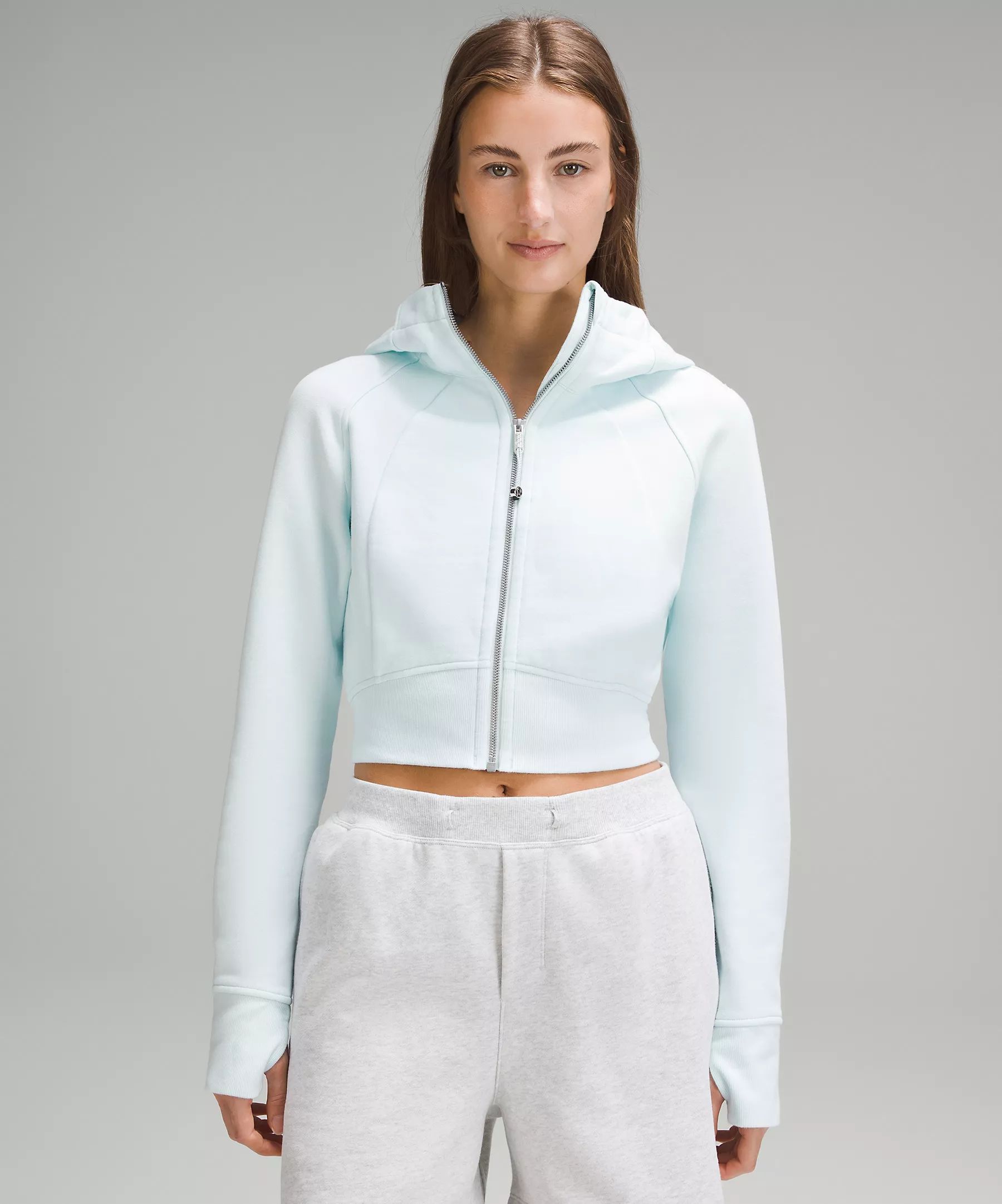 Scuba Full-Zip Cropped Hoodie | Lululemon (US)