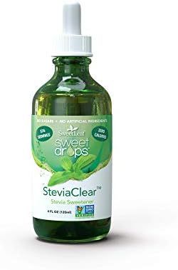 SweetLeaf Sweet Drops Liquid Stevia Sweetener, Stevia Clear, 4 oz | Amazon (US)
