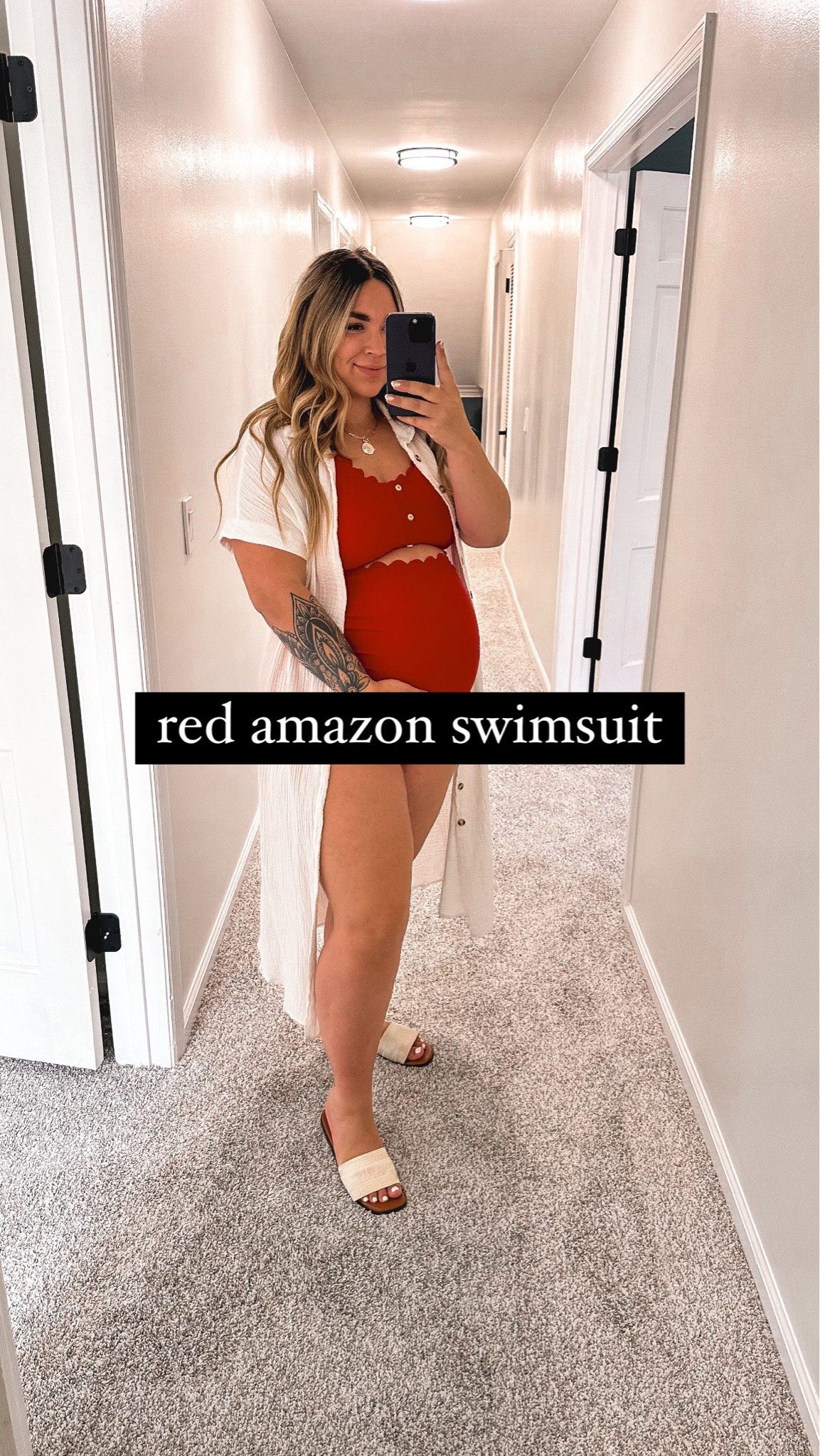 Wearing a size large!

#LTKSwim #LTKBump #LTKFindsUnder50