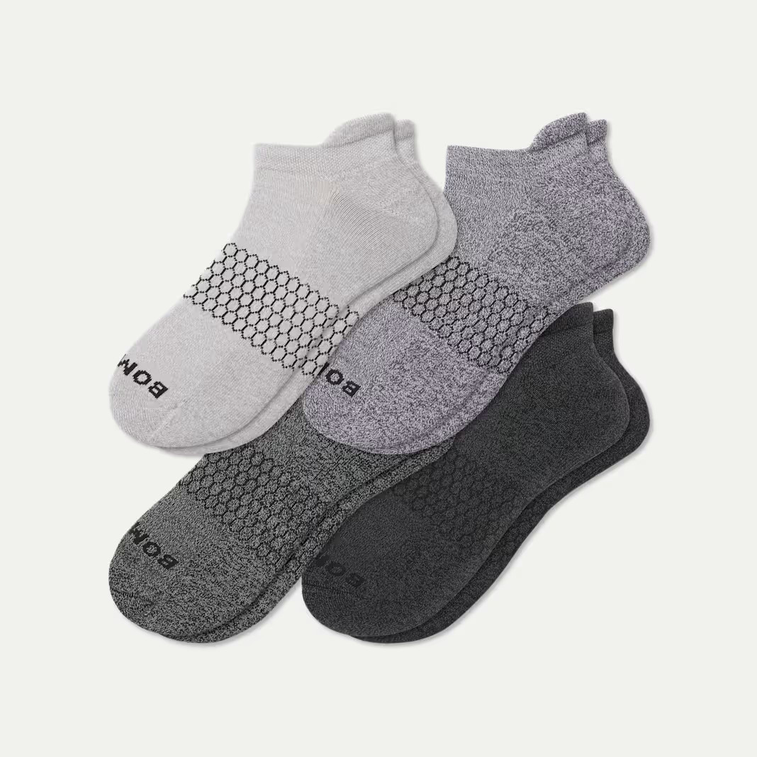 Men's Marl Ankle Sock 4-Pack | Bombas