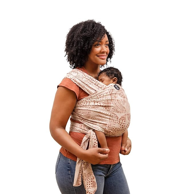Moby x Petunia Pickle Bottom Wrap Baby Carrier | Evolution | Baby Wrap Carrier for Newborns & Inf... | Amazon (US)