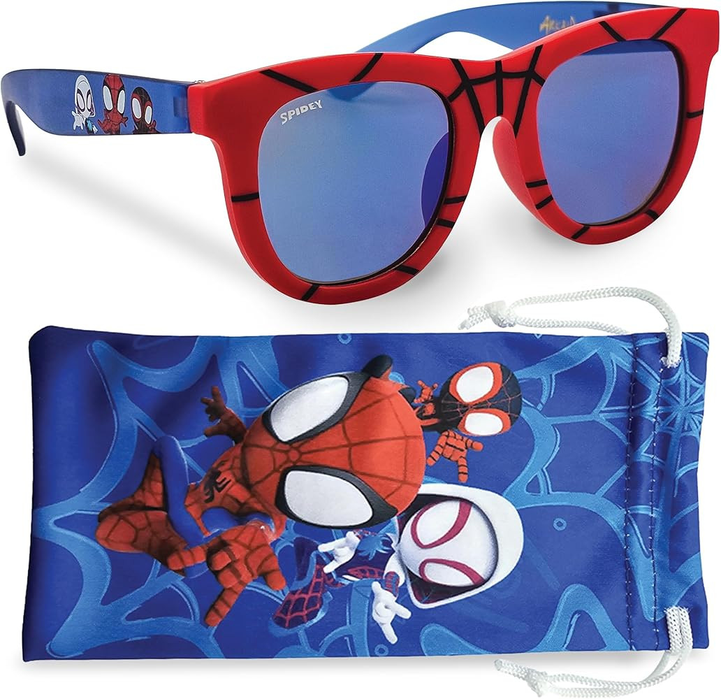 Sun-Staches Marvel Spidey and Friends Sunglasses Stylish, Comfortable & Durable UV-Protective Boy... | Amazon (US)