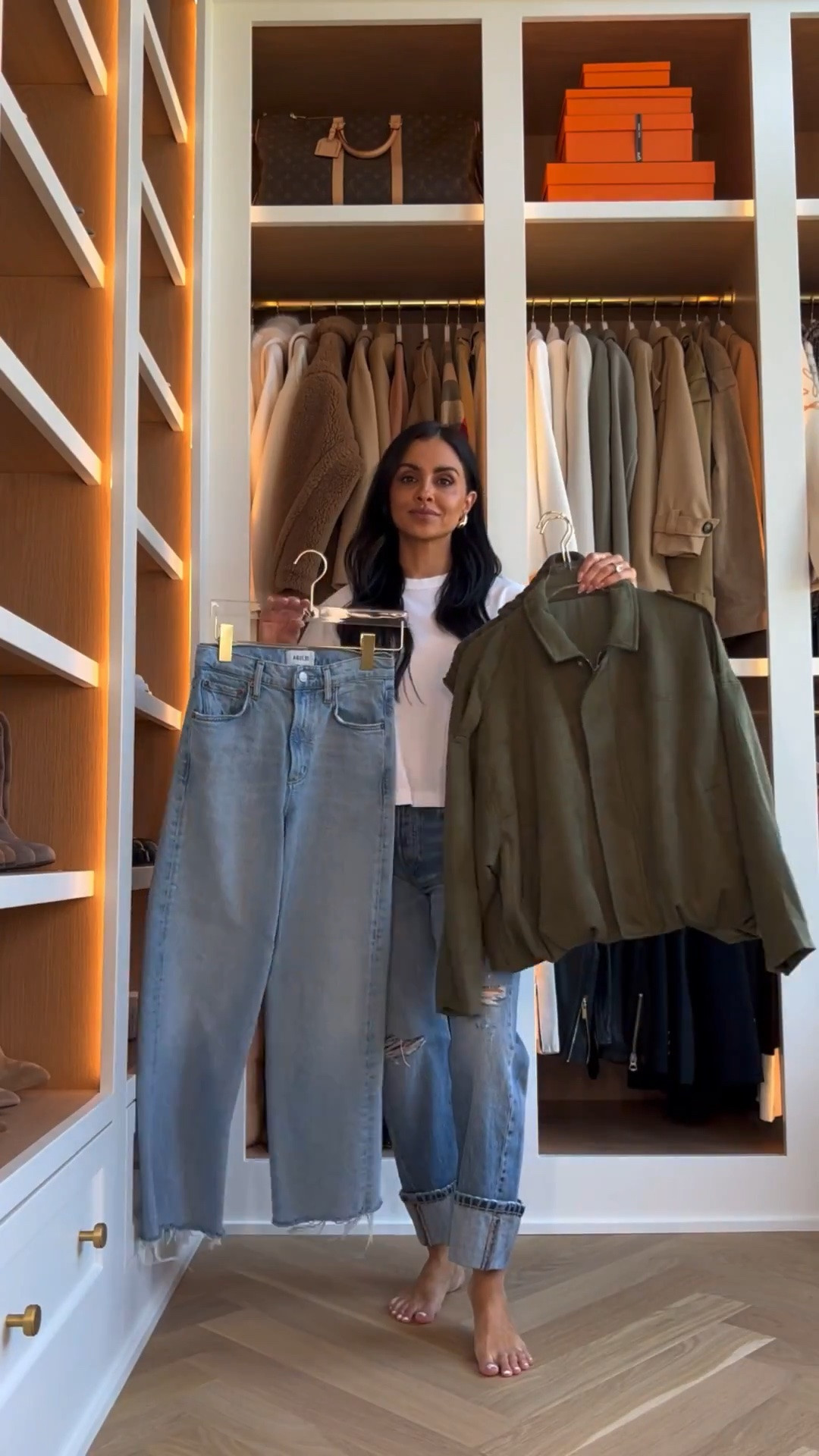 Styling the viral Amazon bomber jacket for Spring. This jacket is a perfect neutral for the season, easy to layer, and dress up or down. 

Amazon Jacket - Wearing an XS
Agolde raw Hem Jeans - Wearing a 24, runs TTS

Miamiamine Amazon viral bomber jacket Spring outfit inspiration capsule wardrobe pieces affordable fashion finds luxe looks for less daily wear chic style elevated basics

#LTKmomlife #LTKOver40 #LTKootd