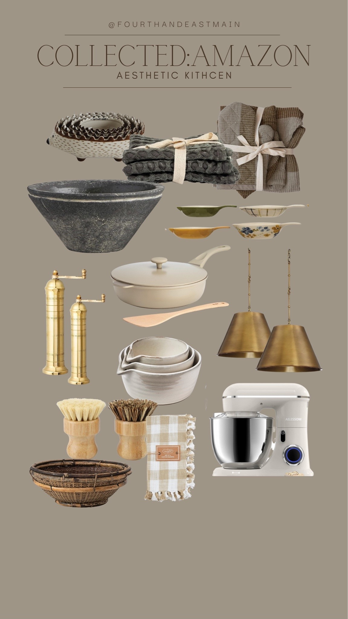 collected // amazon aesthetic kitchen 

kitchen finds
amazon finds
kitchen roundup
pendants 
mixing bowls


#LTKhome