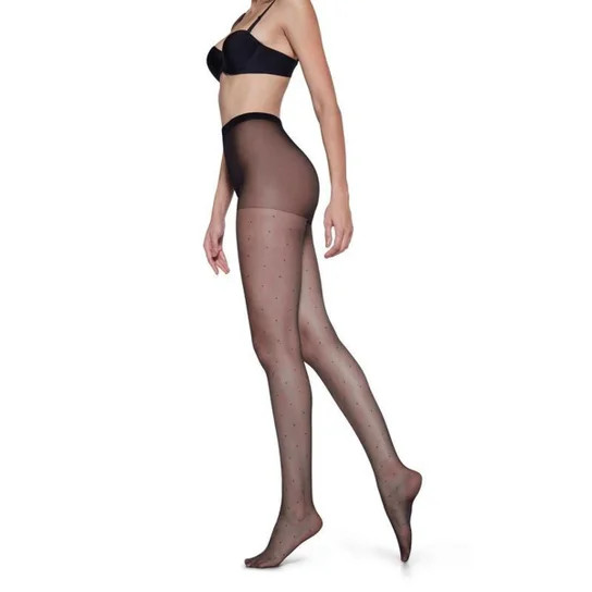 Meia-Calça Loba Lupo 05687-001 Poá - Preto   | Zattini (BR)