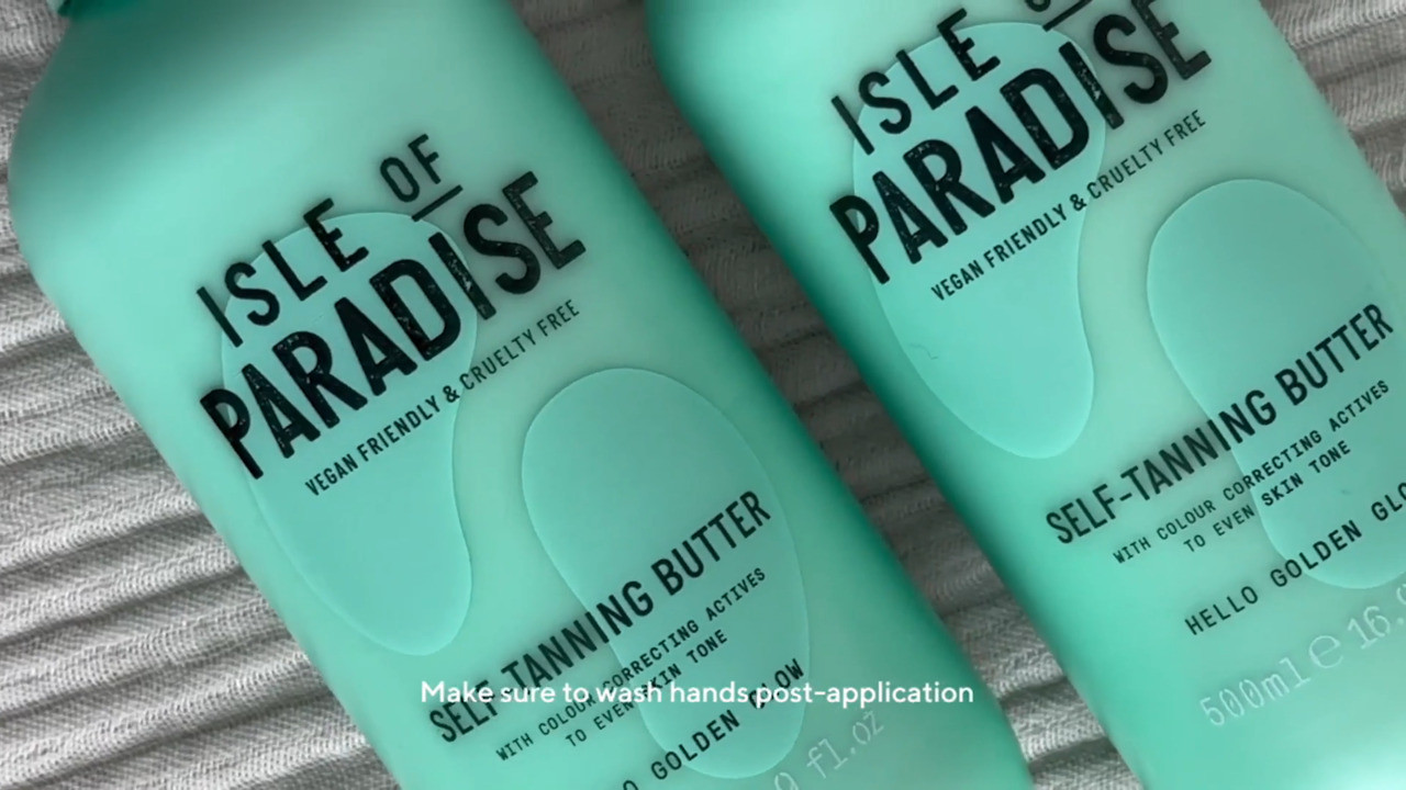 Isle of Paradise Super-Size Self-Tanning Butter Duo | QVC