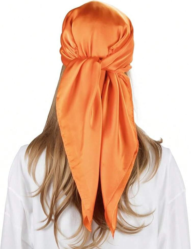 RIIQIICHY 35 Inch Head Scarf For Women Hair Scarf Like Silk Scarf Square Scarf Bandanas For Women... | SHEIN