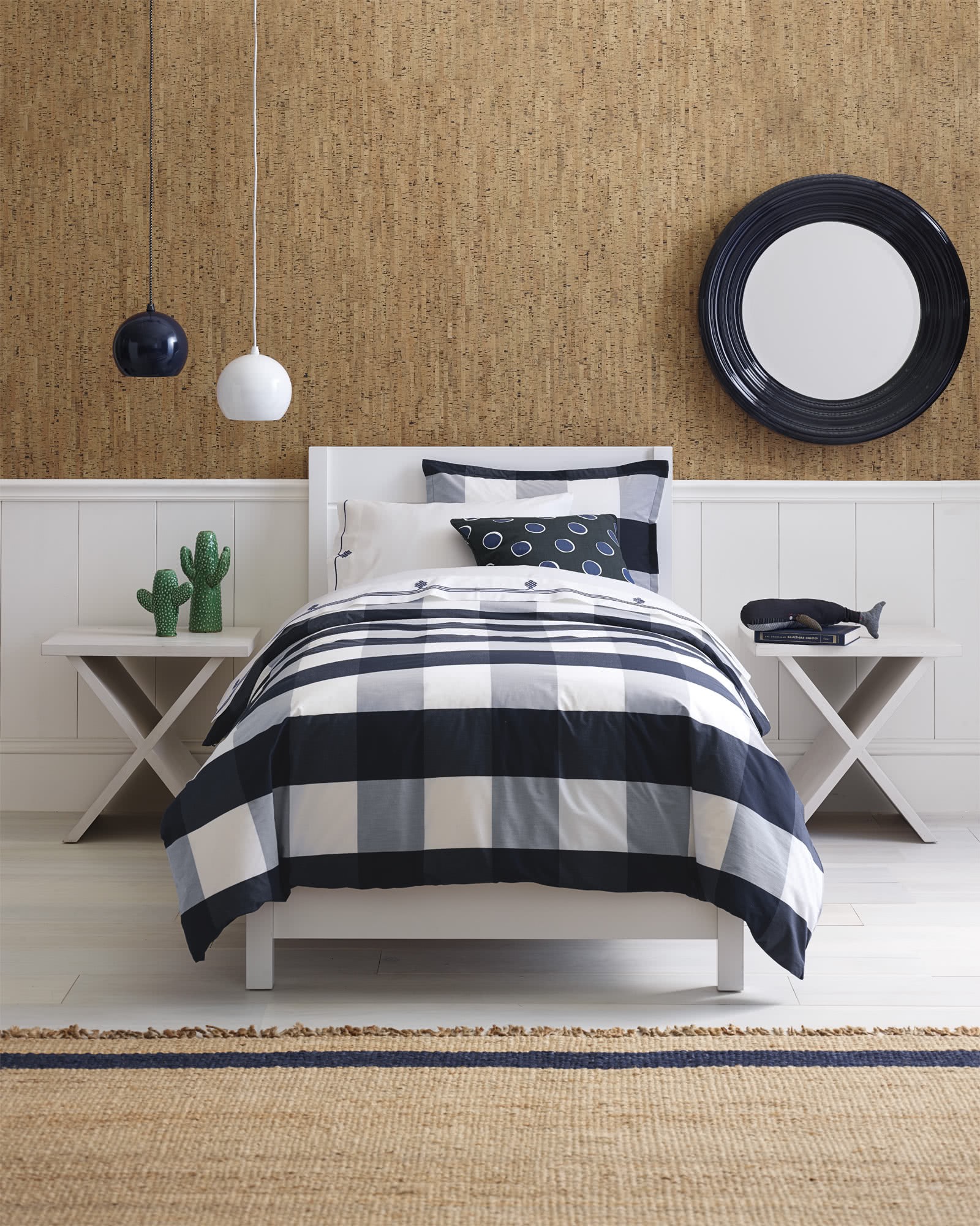 Gingham Duvet Cover | Serena and Lily