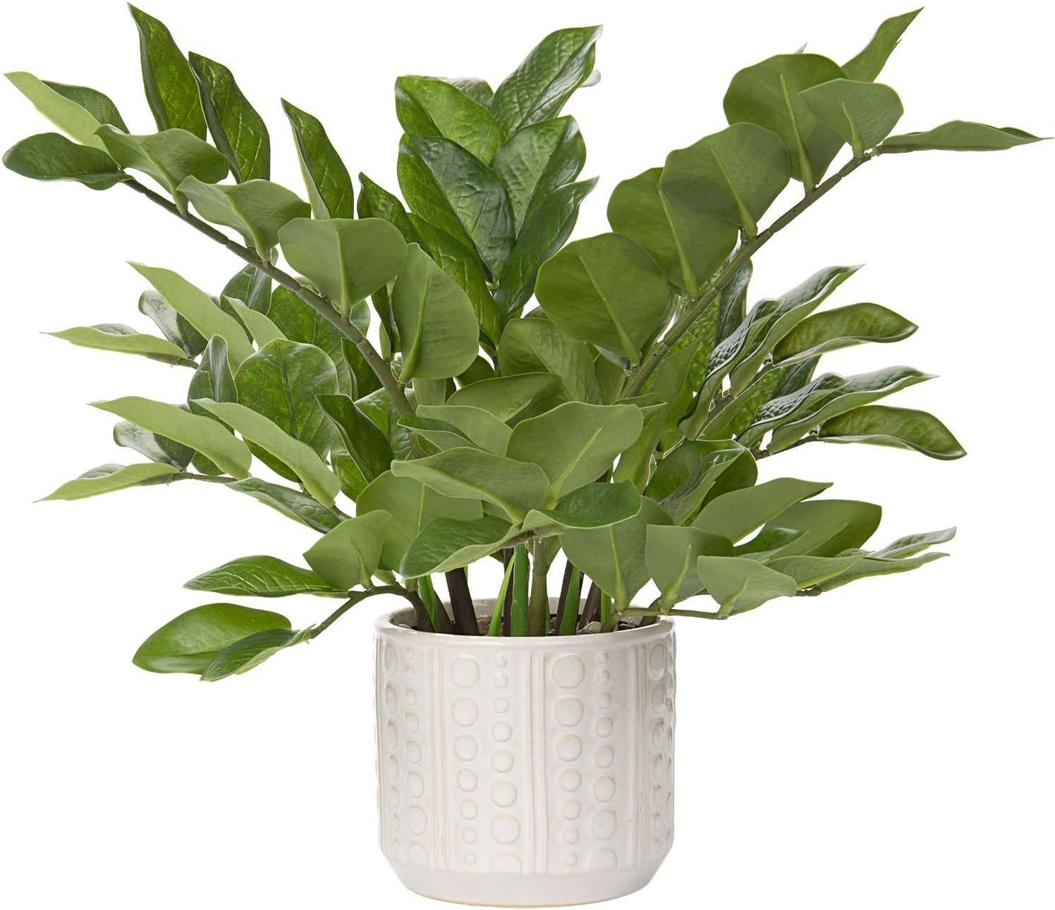 Faux Plants Indoor, Artificial Plants in Ceramic Pot 17" Fake Potted Plants for Home Living Room ... | Amazon (US)