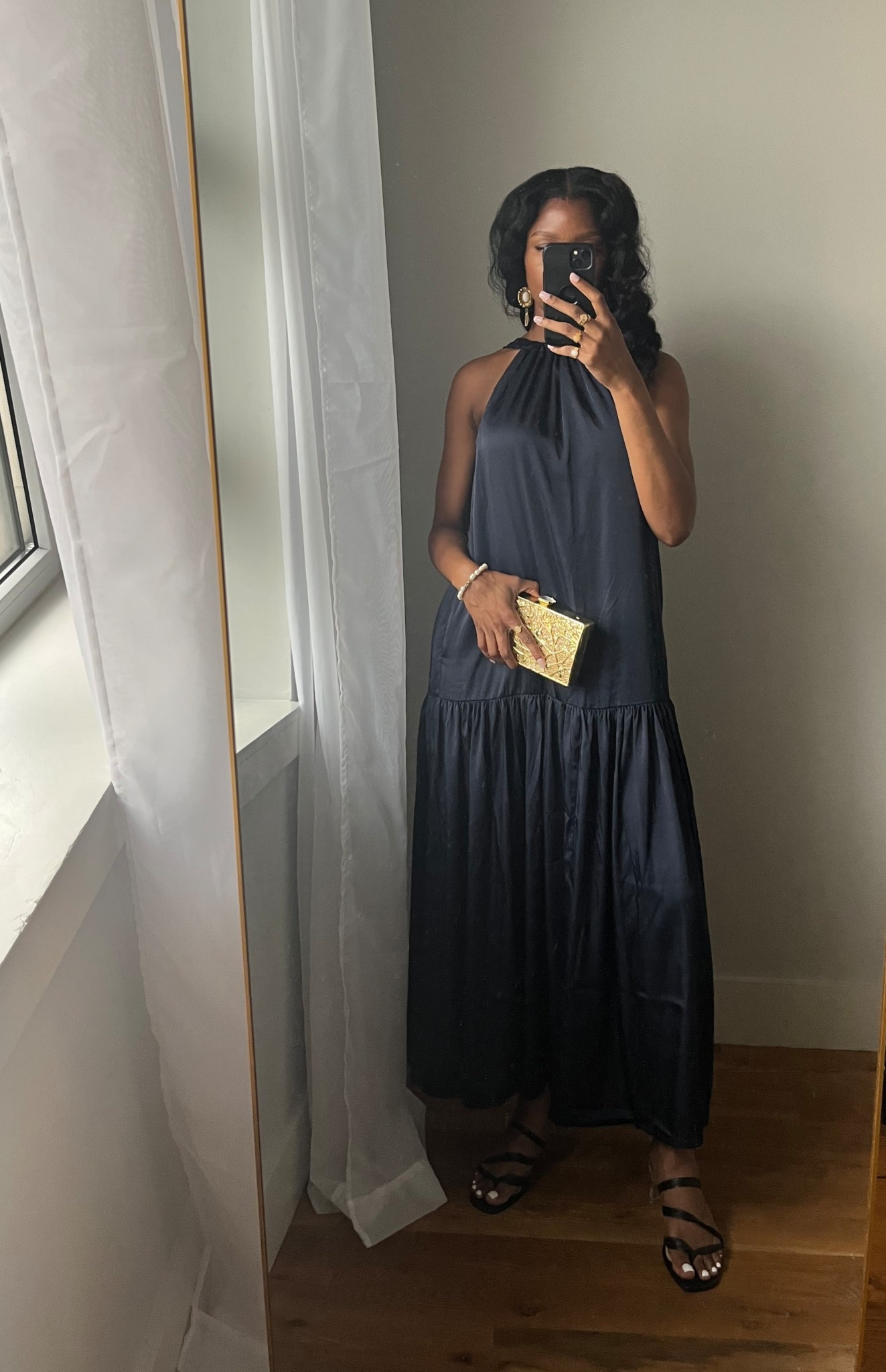 What I wore to a product reveal dinner for a brand✨

This dress from Banana Republic ended up being perfect 🖤

Jewelry: Starilized

•
•
•
•
•
#outfitvideo #doseofstyle #fitcheck #formaldress #outfitcheck #relatable #fashionreels #pinterestaesthetic Outfit ideas for women, outfit check, low back drop, black maxi dress formal, halter top, banana republic factory dresses, banana republic maxi dress, banana republic dress black girl, #bananarepublicfactory #dinneroutfit #blackgirlstyle #stylereel #BananaRepublic #blackgirlswithstyle #aestheticoutfit #whatiamwearing Banana Republic Factory Gathered Halter Maxi Dress Black #bananarepublicstyle banana republic factory maxi dress starilized jewelry Created a cute maxi dress outfit with banana republic items

#LTKStyleTip #LTKFindsUnder100 #LTKSaleAlert