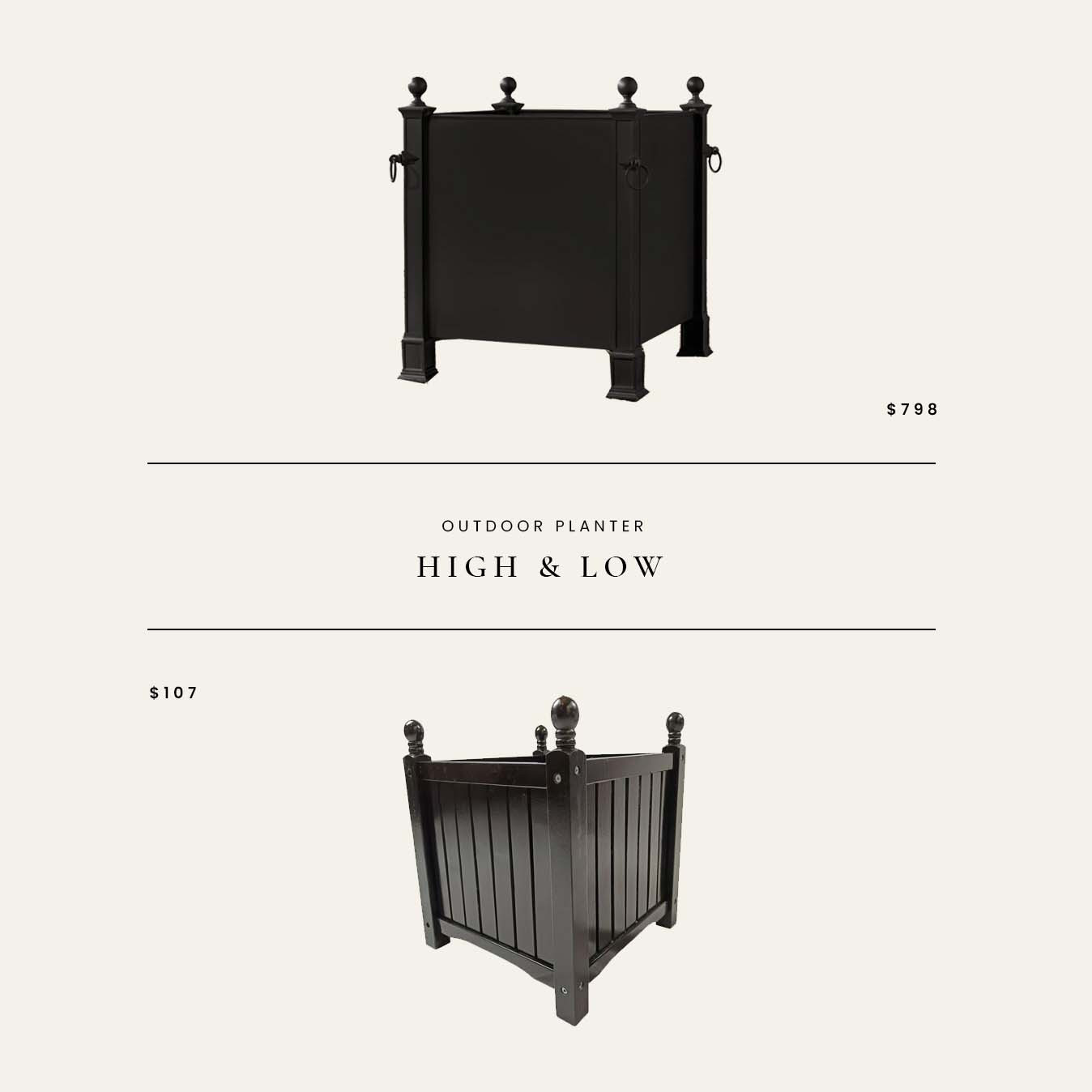 High / Low : Outdoor Planter 

 

#LTKSeasonal #LTKHome