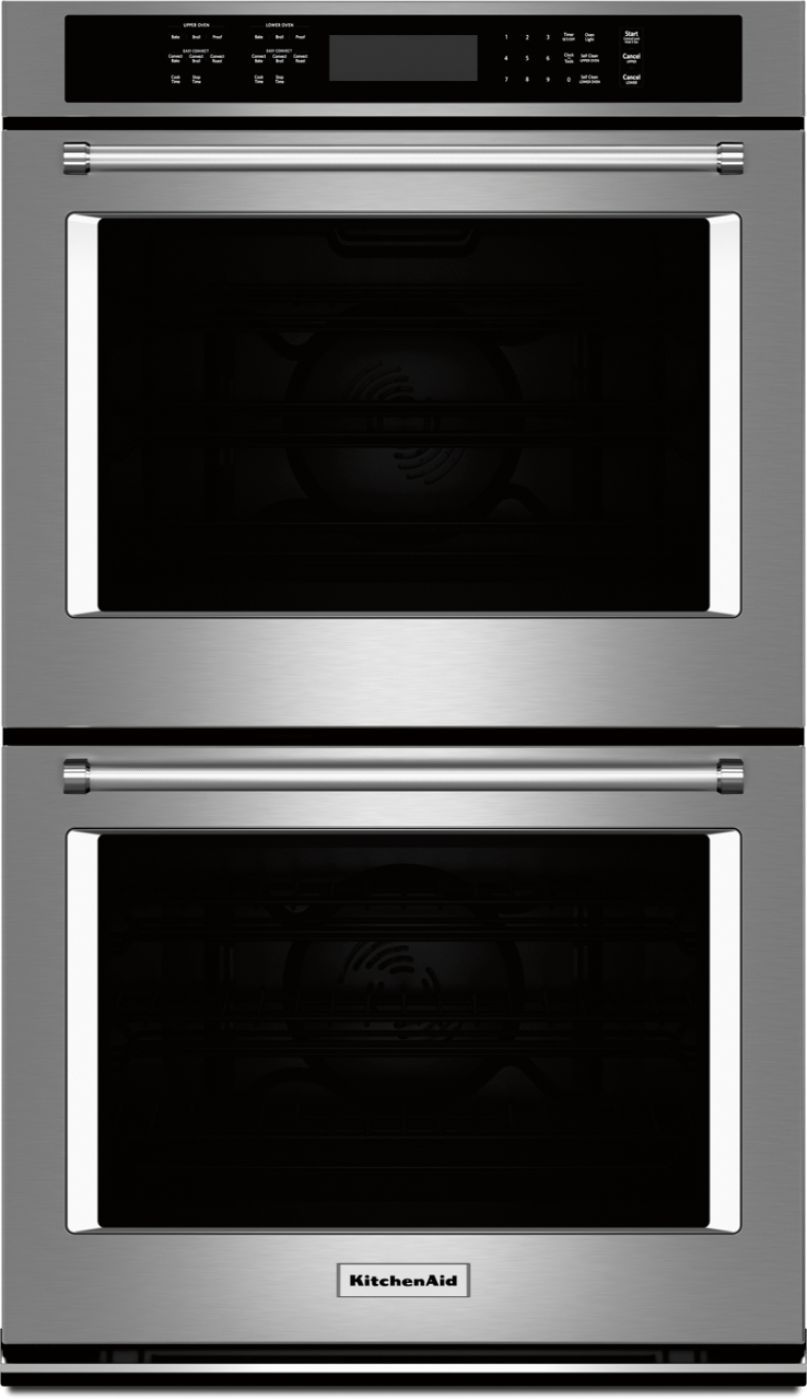 KitchenAid 30" Built-In Double Electric Convection Wall Oven Stainless steel KODE500ESS - Best Bu... | Best Buy U.S.