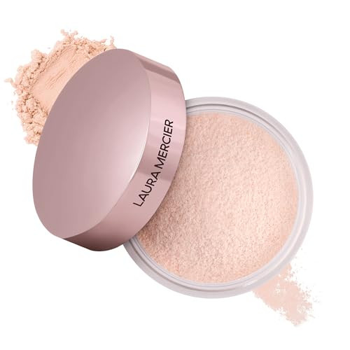 Laura Mercier Translucent Loose Setting Powder, Enlivens Fair to Medium Skin Tones, Color Correcting Pink Setting Powder, Tone-Up Rose | Amazon (US)