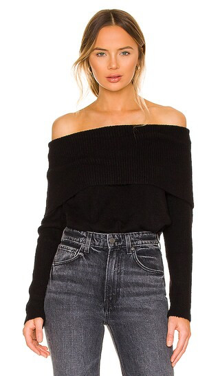Shireen Pullover in Black | Revolve Clothing (Global)