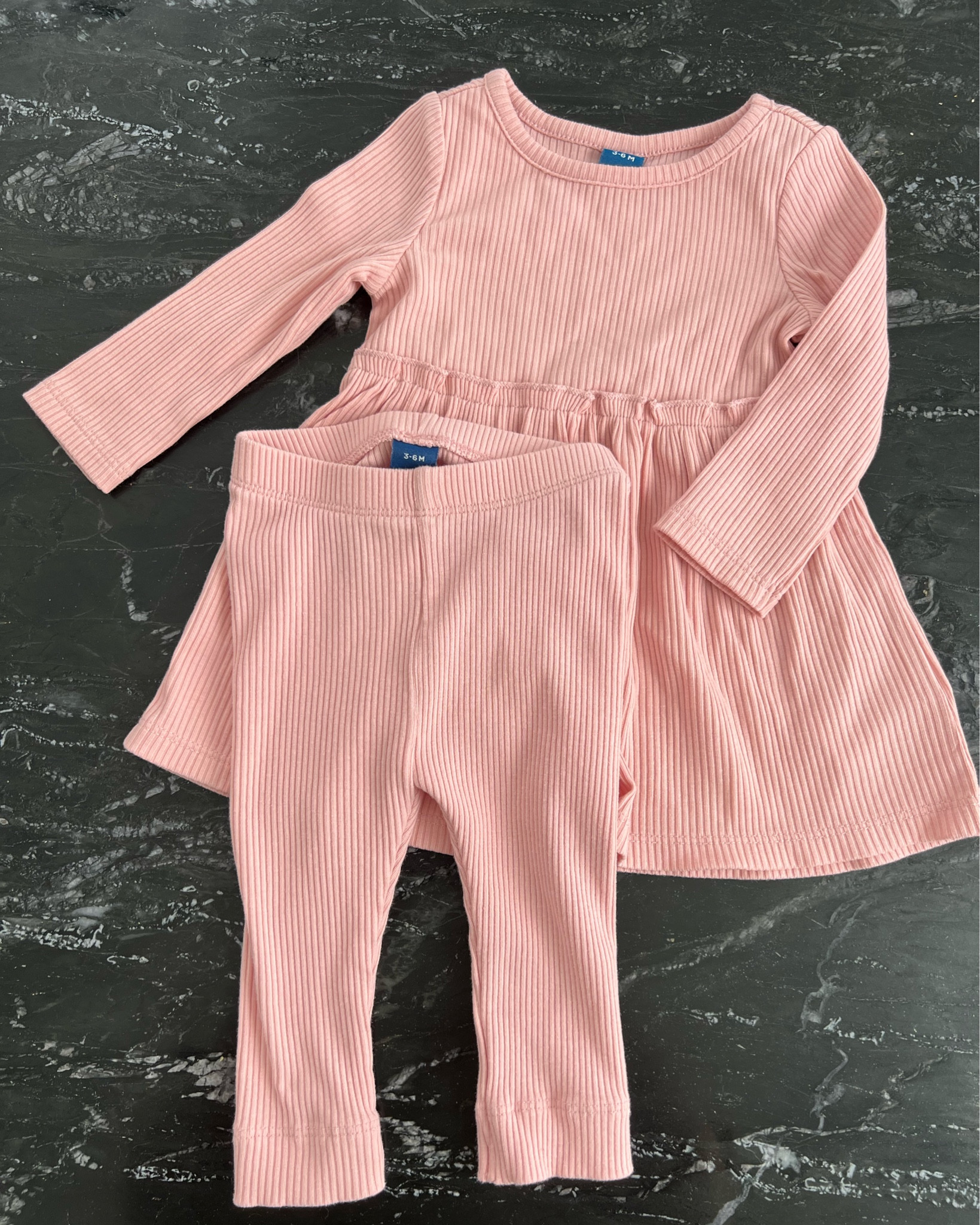 Pink ribbed dress and matching legging on sale! 

#LTKsalealert #LTKbaby #LTKstyletip