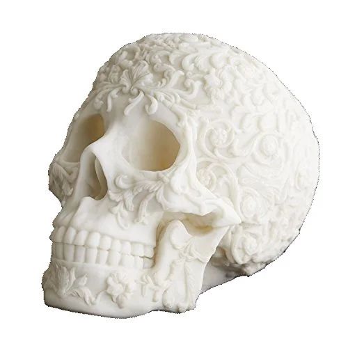 Tozai Home - Faux Marble Carved Skull | Walmart (US)