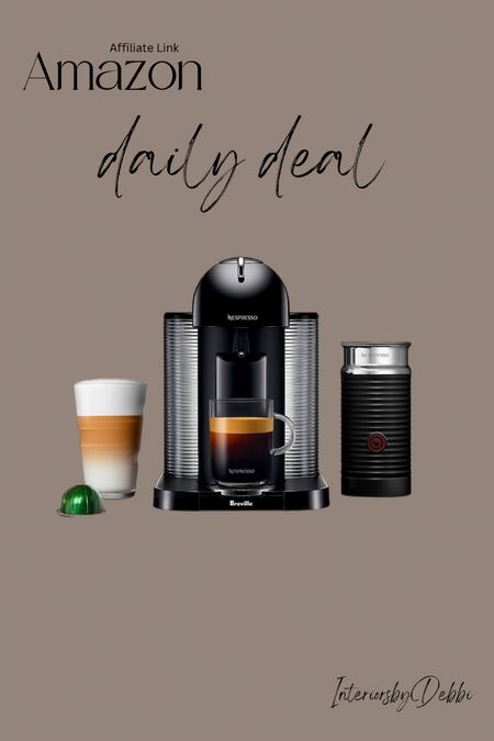 Amazon Deal
Nespresso machine, daily deal, transitional home, modern decor, amazon find, amazon home, target home decor, mcgee and co, studio mcgee, amazon must have, pottery barn, Walmart finds, affordable decor, home styling, budget friendly, accessories, neutral decor, home finds, new arrival, coming soon, sale alert, high end look for less, Amazon favorites, Target finds, cozy, modern, earthy, transitional, luxe, romantic, home decor, budget friendly decor, Amazon decor #amazonhome founditonamazon

#LTKHome #LTKSeasonal