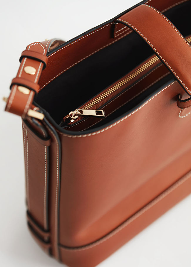 Soft Leather Bucket Bag | & Other Stories US