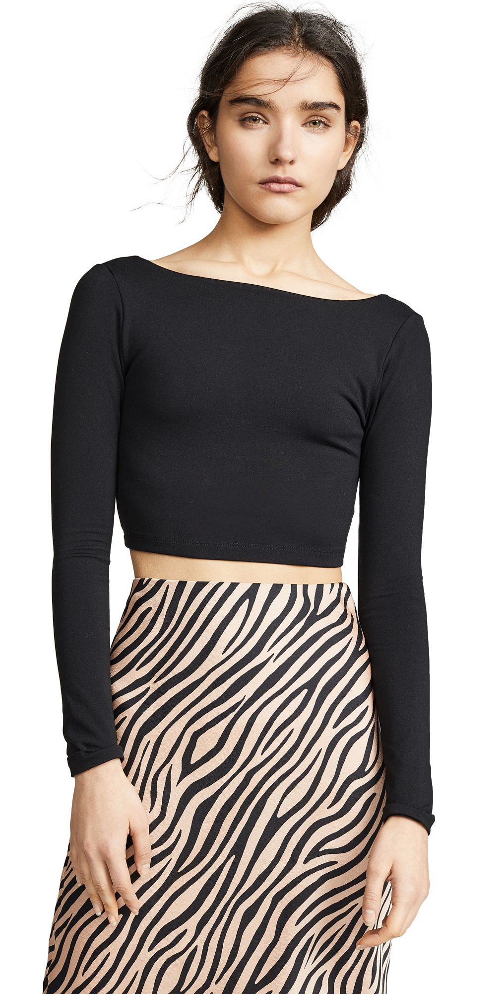 Susana Monaco Scoop Back Crop Top | Shopbop