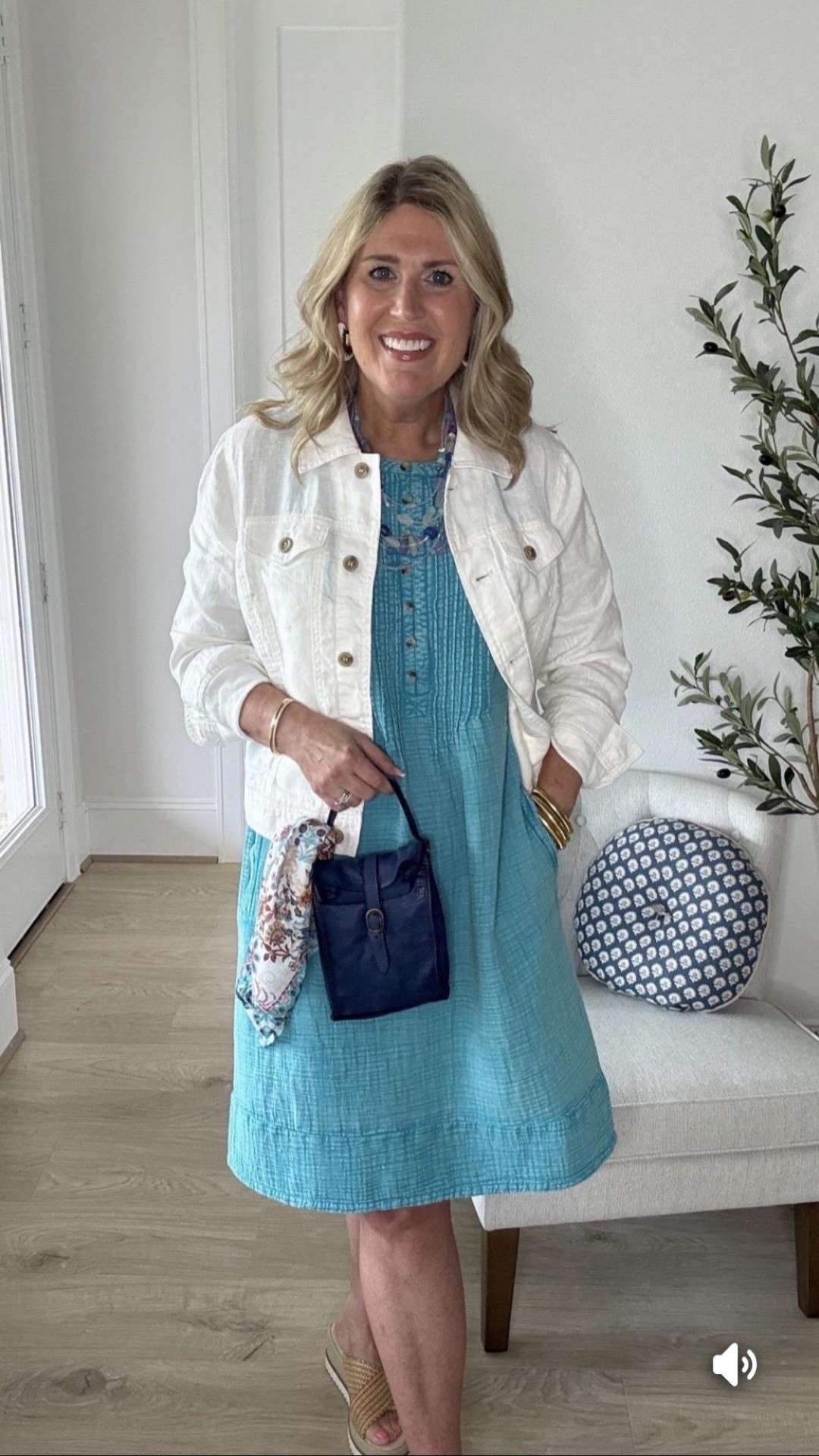 @Coldwater Creek dress is lightweight and flowy. Relaxed fit. Runs tts. 😘

Jacket is a linen blend. Soft and fit is relaxed! It is available in multiple lovely color options! It is also from @Coldwater Creek. 

#mycoldwatercreek

#LTKWatchNow #LTKFindsUnder50 #LTKShoeCrush #LTKFindsUnder100 #LTKStyleTip #LTKItBag

#LTKSaleAlert #LTKBeauty #LTKMidsize #LTKPetite #LTKPlusSize #LTKTravel #LTKOver40 #LTKSeasonal #LTKWorkwear #LTKootd