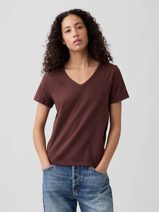 Favorite V-Neck T-Shirt | Gap Factory