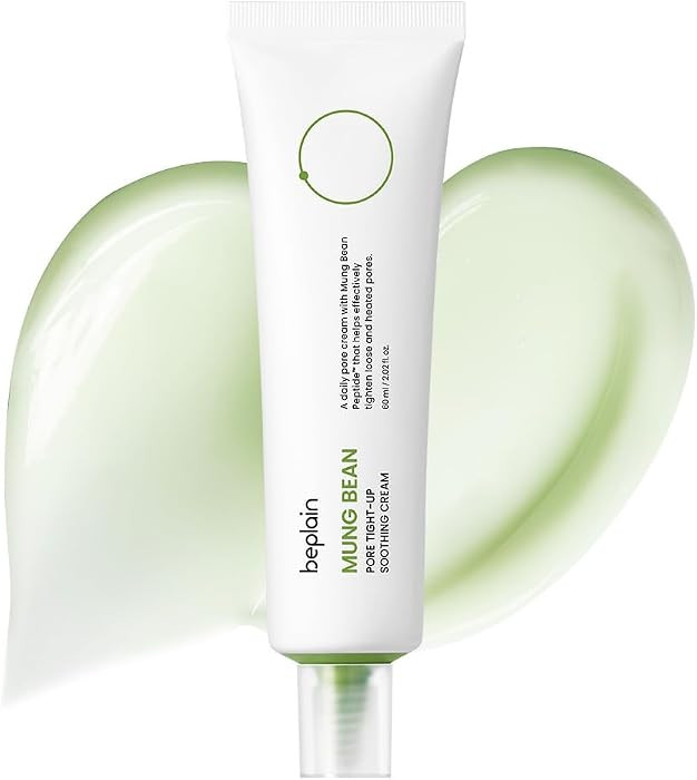 beplain Mung Bean Peptide Soothing Cream | Cooling & Hydrating Peptide Moisturizer | Redness Care... | Amazon (US)