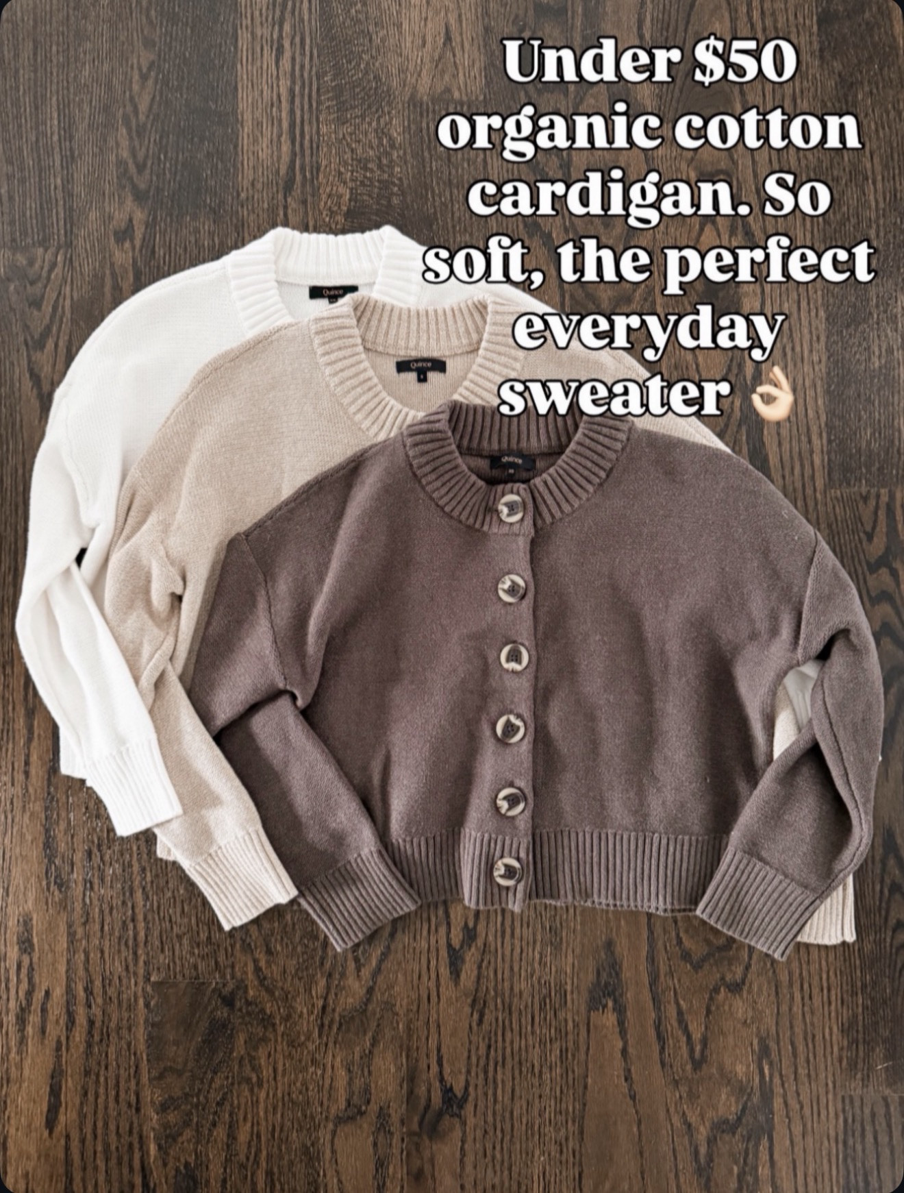 Under $50 organic cotton cardigans that are insanely soft and perfect for everyday layering 🤍🔗⬇️

#LTKSeasonal #LTKFindsUnder50 #LTKOver40