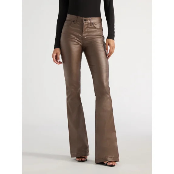 Sofia by Sofia Vergara Women's and Women's Plus Melisa Flare High Rise Jeans, 30.5", 32.5" and 34... | Walmart (US)