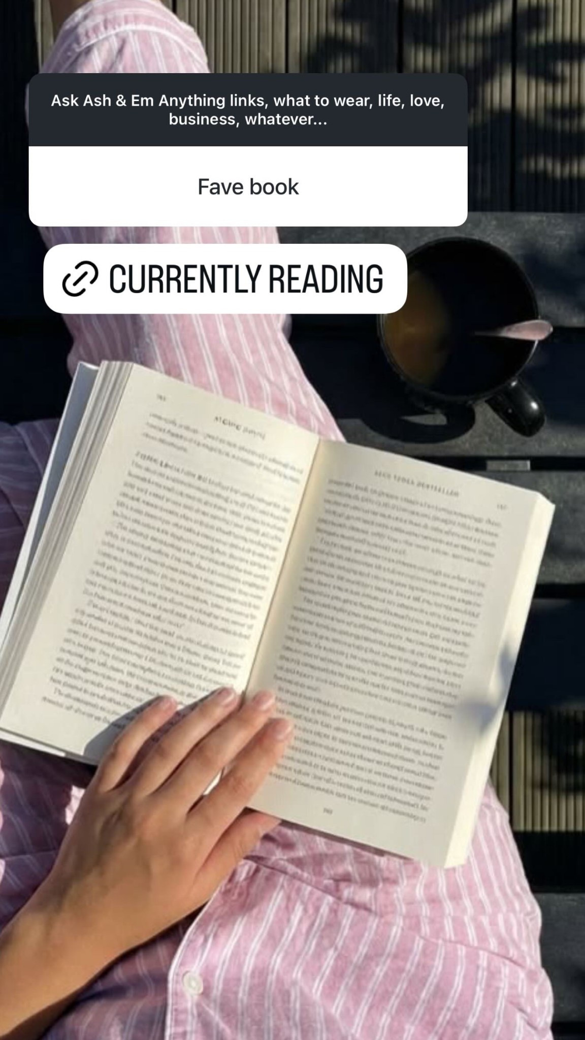 The book I’m currently reading!