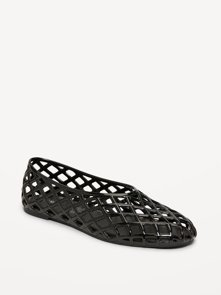 Jelly Lattice Ballet Flats | Old Navy (US)