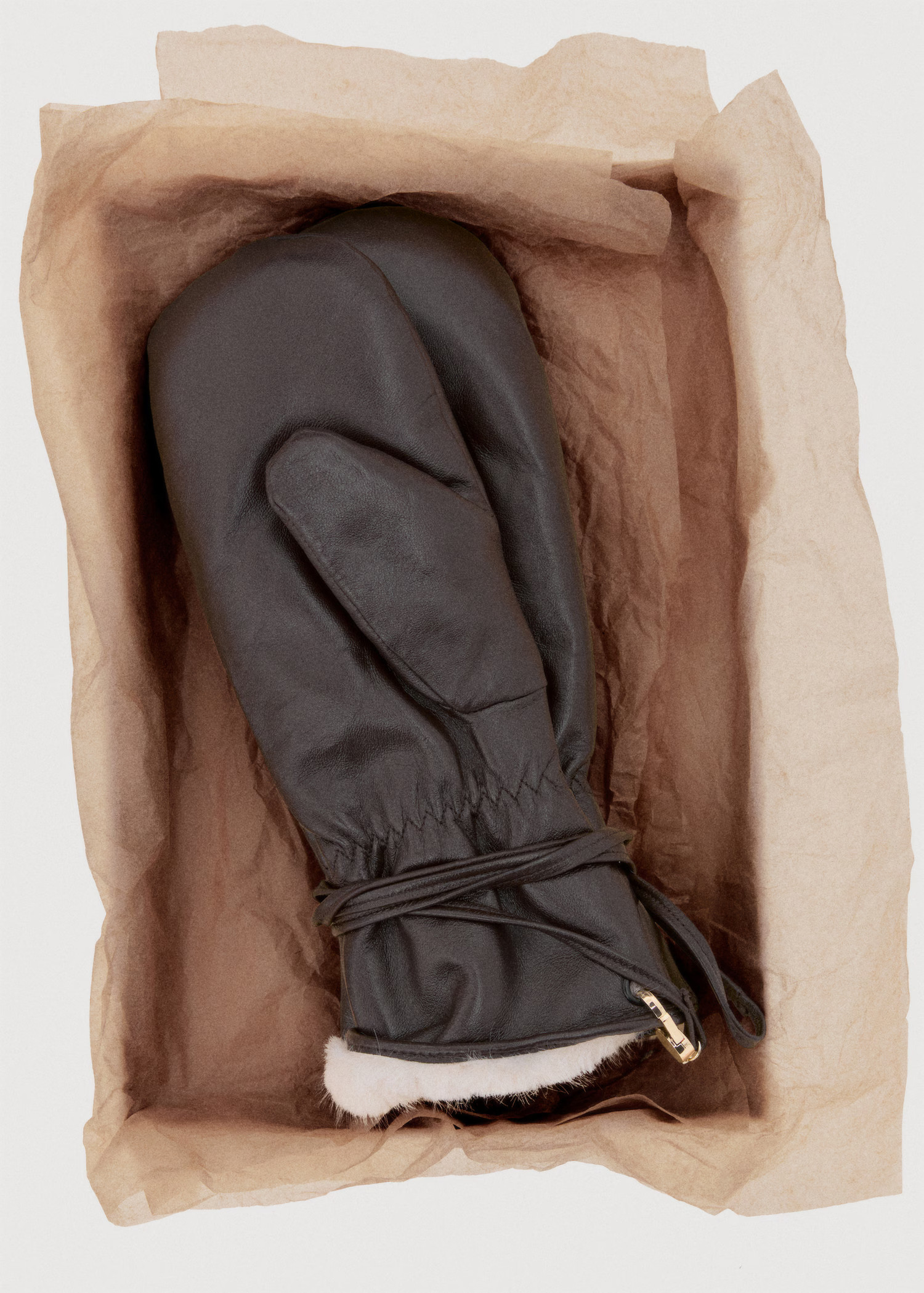 Leather mitts | MANGO (UK)