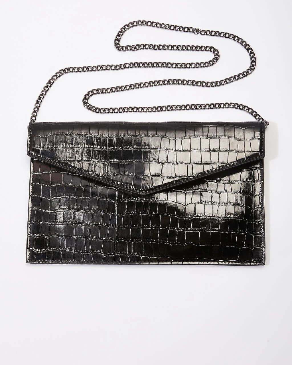 Boujee Croc Envelope Clutch | VICI Collection