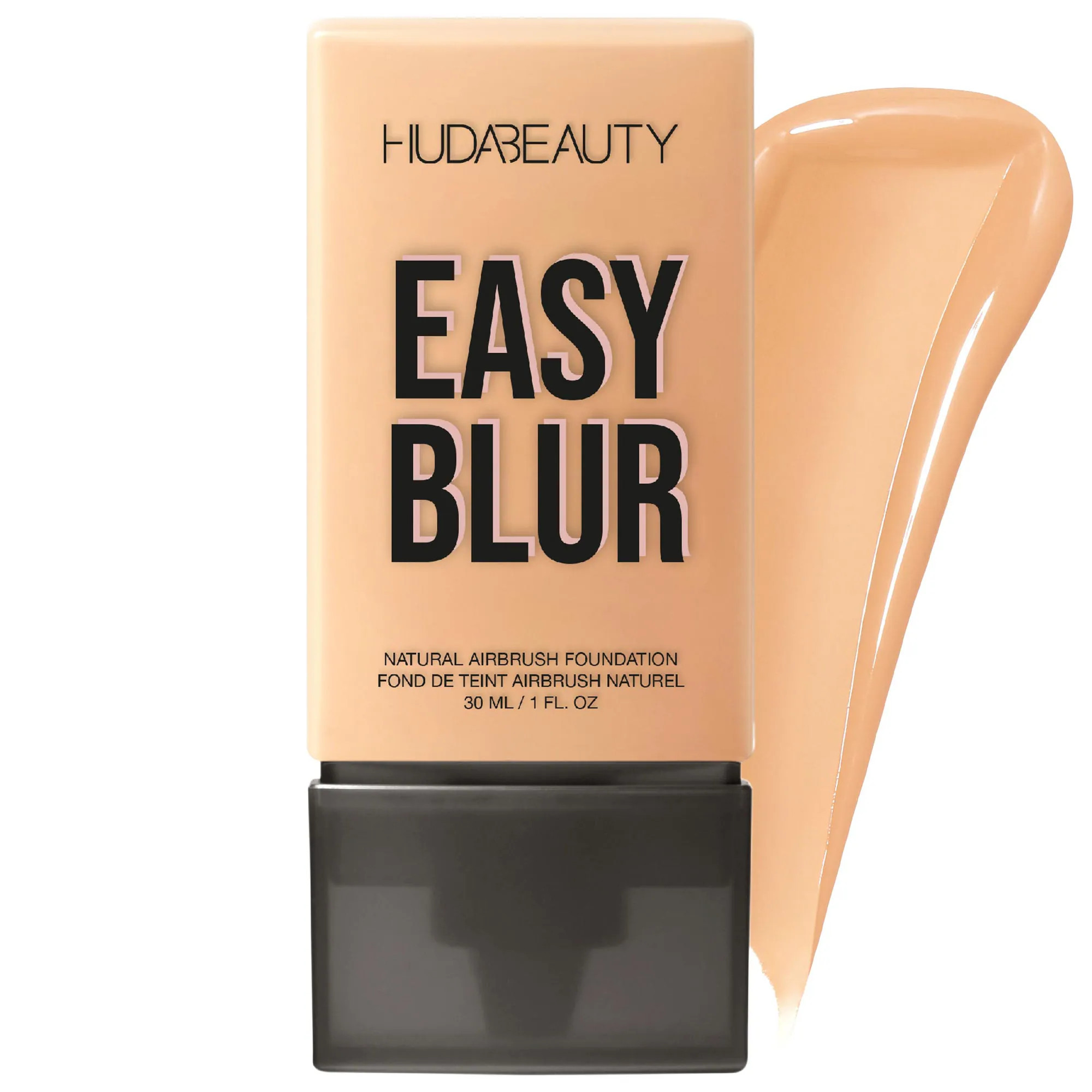 HUDA BEAUTY Easy Blur Natural Airbrush Foundation with Niacinamide Apple Pie 255B 1 oz / 30 mL | Sephora (US)