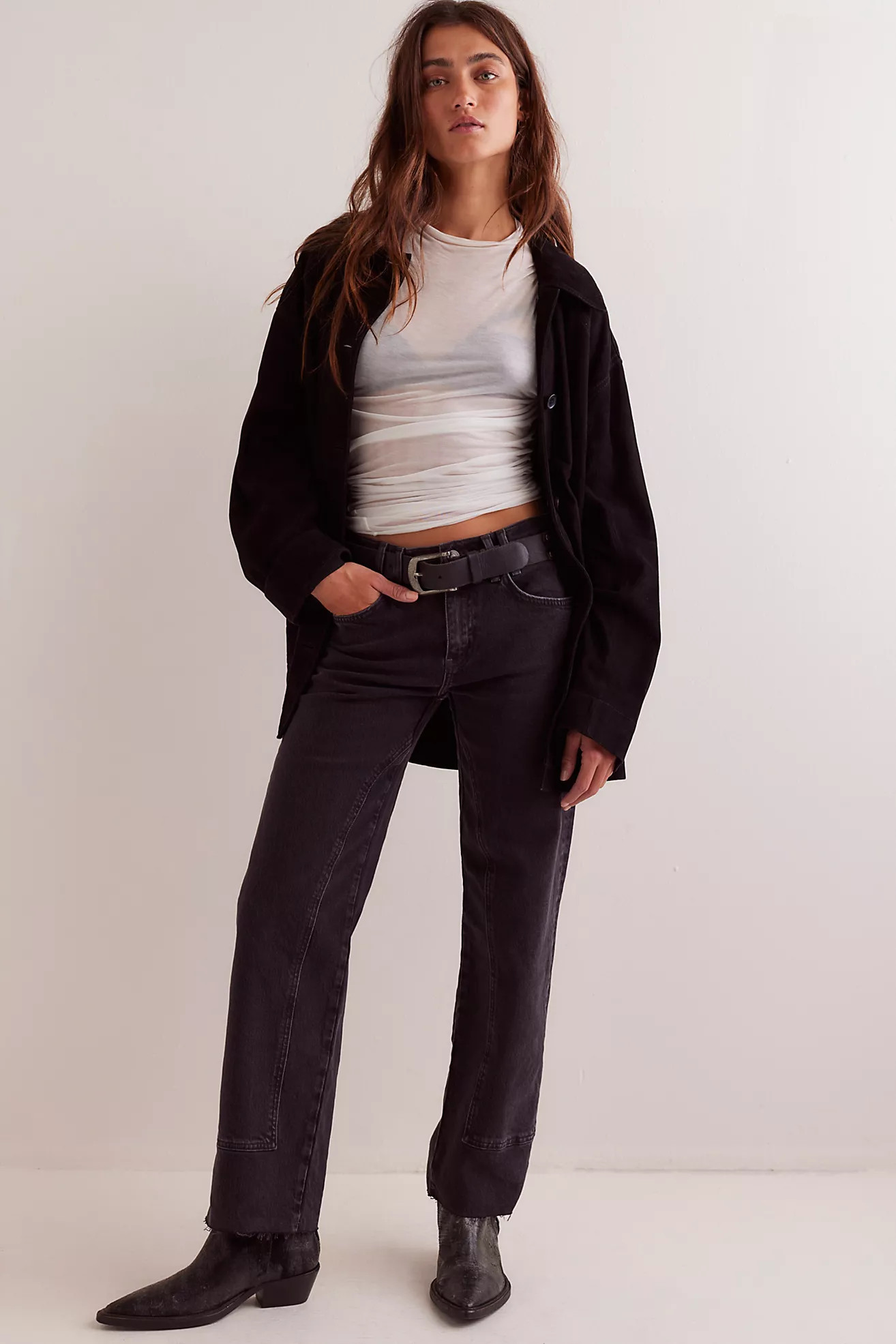 We The Free Risk Taker Mid-Rise Jeans | Free People (Global - UK&FR Excluded)