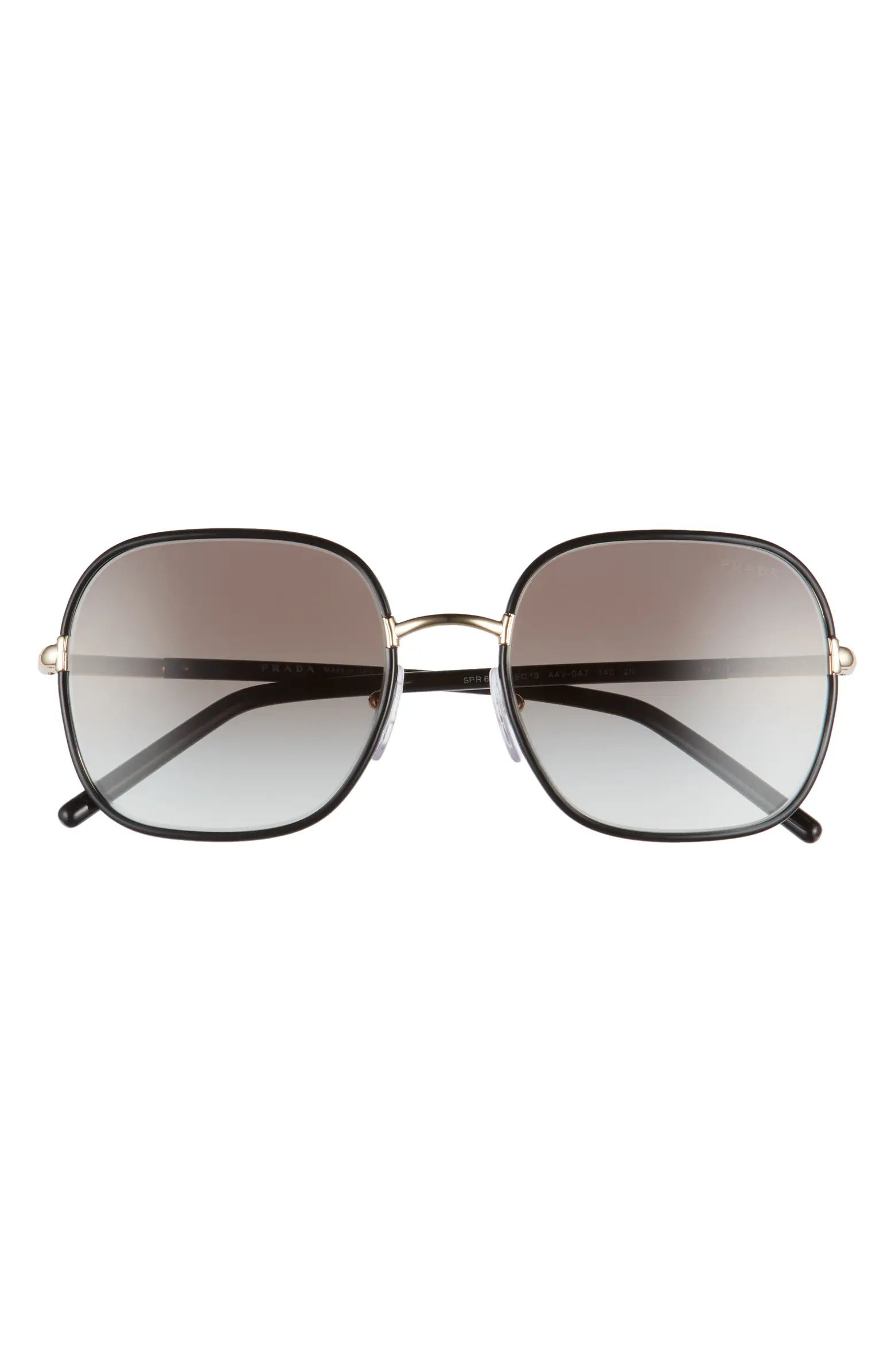 Prada Pillow 55mm Gradient Square Sunglasses | Nordstrom | Nordstrom