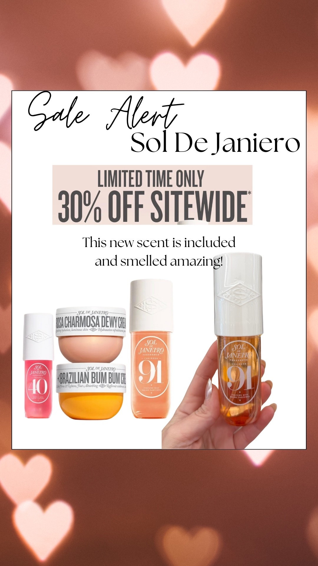 91 is the newest scent and Im def buying it! A floral/clean scent that i actually loved. 68 is my all time fave and the perfume lasts literally days on my clothes and skin. 

#LTKSaleAlert #LTKBeauty