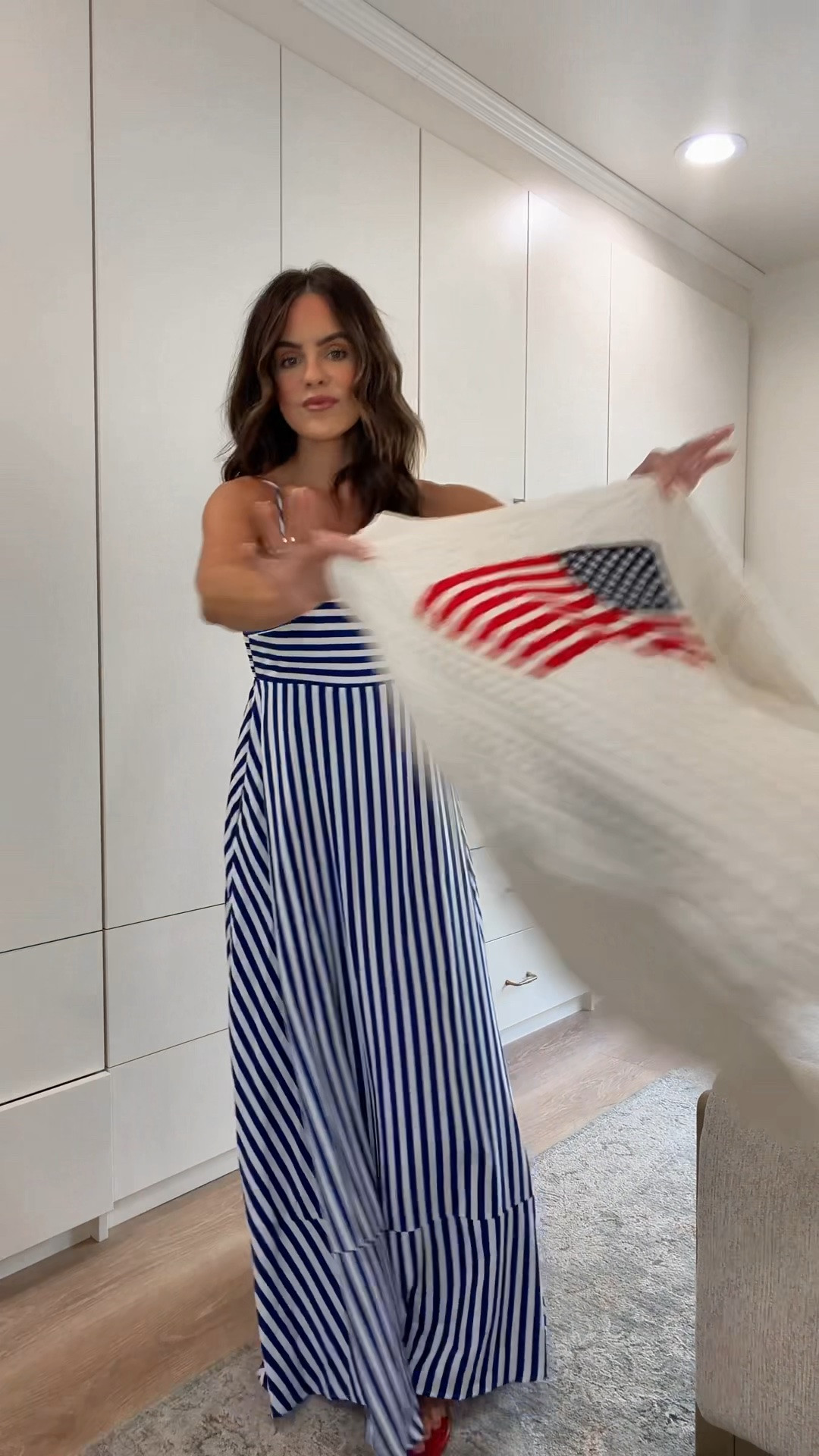 Wearing a size small in dress 
Small in sweater 

@target @Cupshe 
Forth of July Memorial Day 
Maxi dress Amazon

#LTKootd #LTKgrwm #LTKPetite