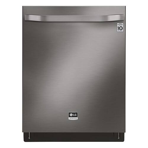 LG - STUDIO 24"" Top Control Smart Wi-Fi Dishwasher - QuadWash - TrueSteam -Steel Tub with Light - P | Best Buy U.S.