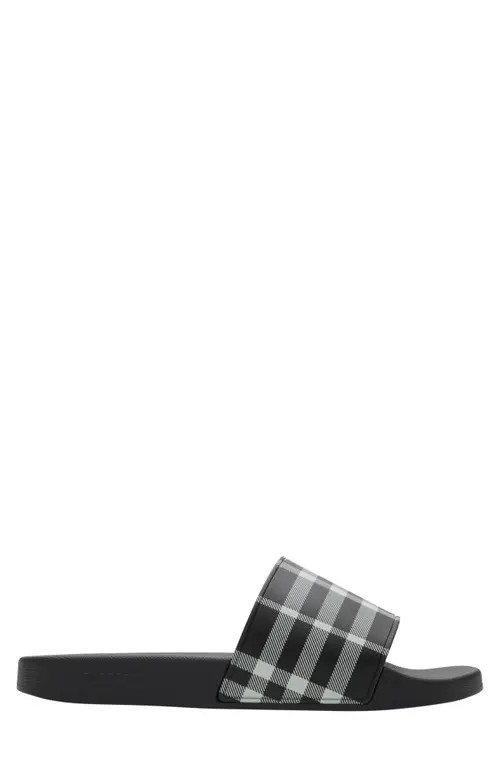 burberry Furley Check Slide Sandal in Calico Check at Nordstrom, Size 12Us | Nordstrom