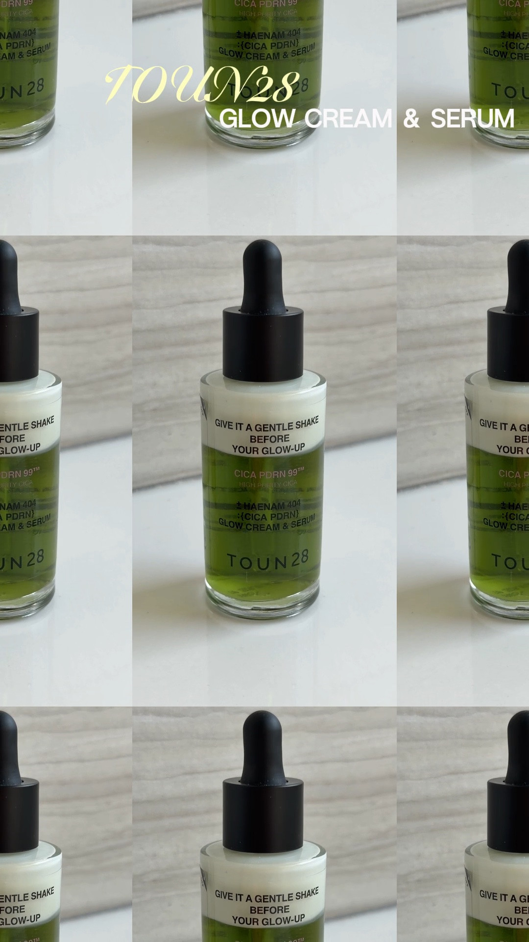 This is the one serum you need to pick up during Amazon Prime Days! The @TOUN28 Glow Cream & Serum are a staple in my skincare routine!

#makeuporepserum #glassskin #cicapdrn #TOUN28 #glowcreamandserum