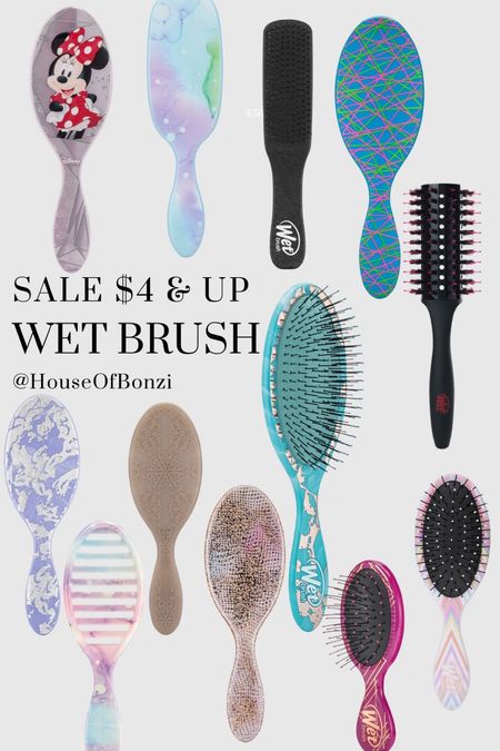 All of these Wet Brush brushes start at just $4! If you’re like me and need a brush in each bag or car or bathroom, grab a few while they’re on sale! They have a mini one, children’s sized, men’s and round brushes. 
Check out all of their options and designs! 
@wetbrush #wetbrush #ad

#LTKsalealert #LTKbeauty #LTKkids