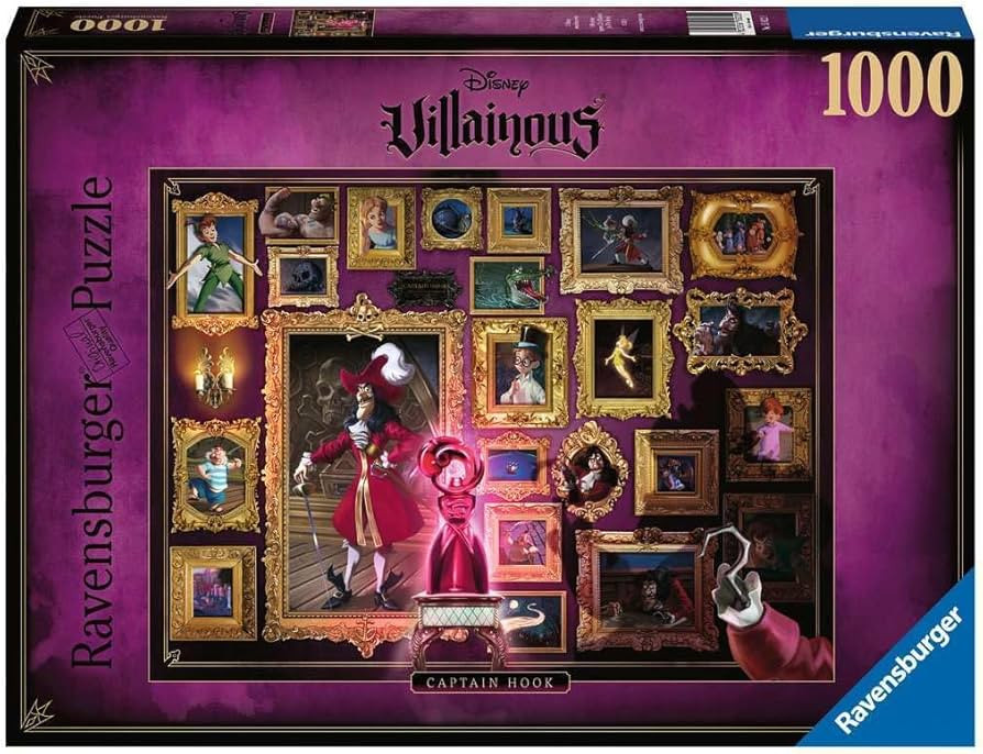 Ravensburger Disney Villainous Captain Hook 1000 Piece Jigsaw Puzzle for Adults – Every Piece i... | Amazon (US)
