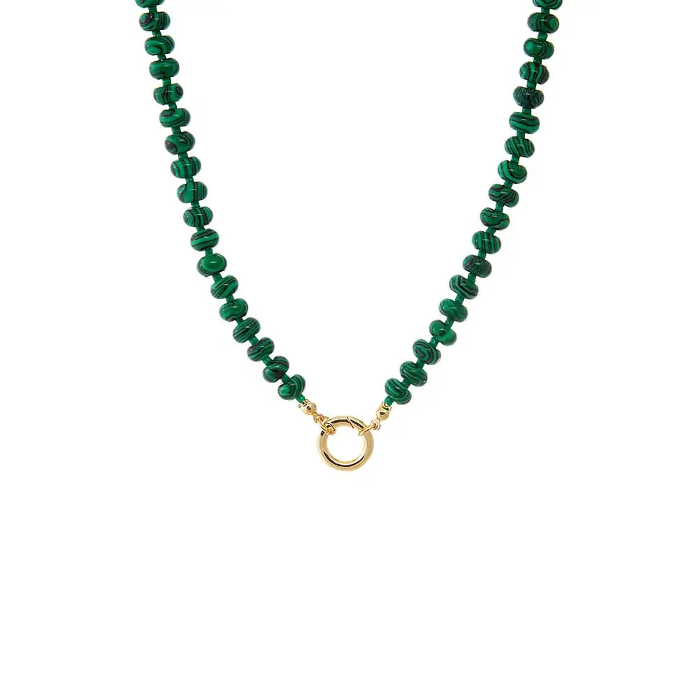Green Beaded Clicker Necklace | Nordstrom