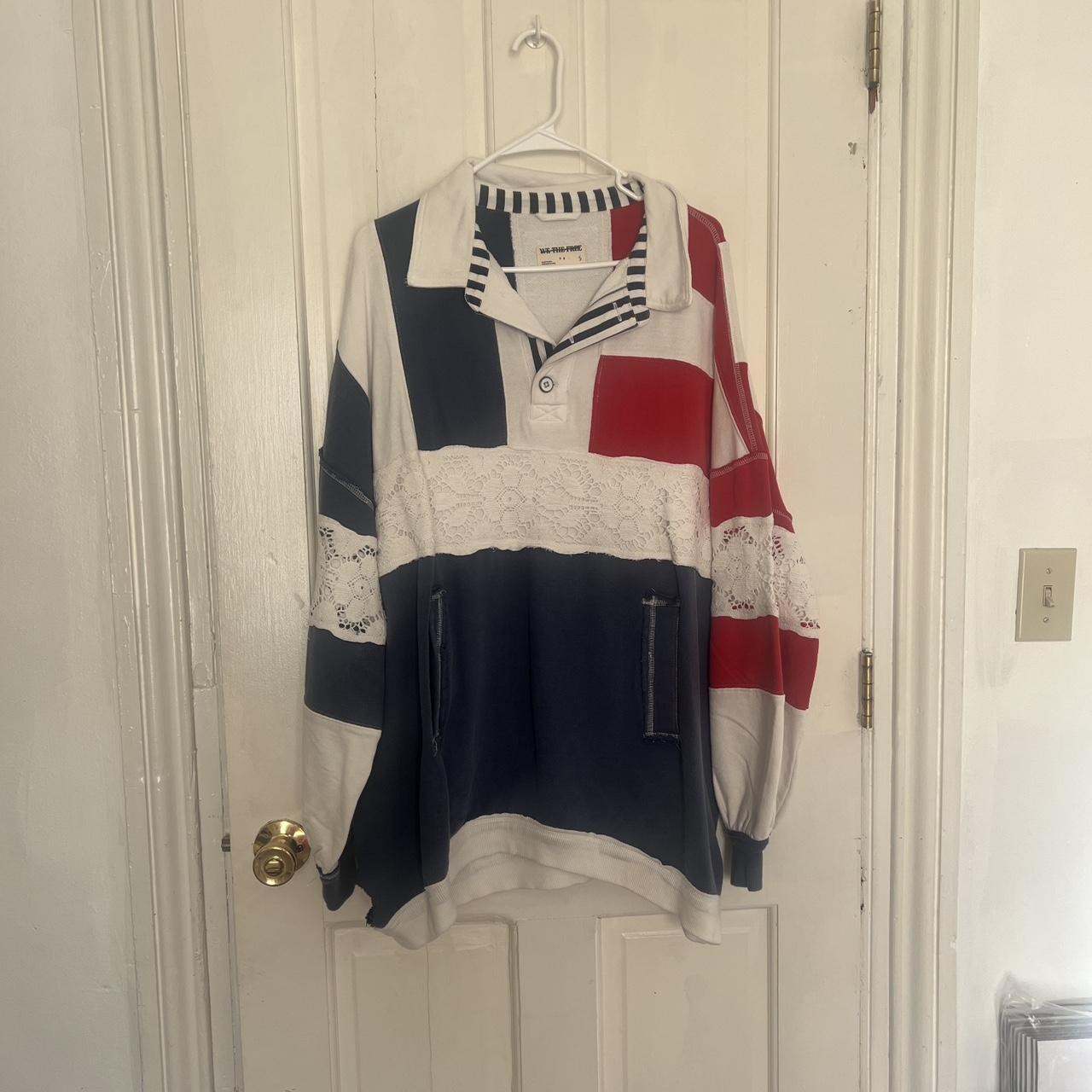 Free People We The Free American Dream Polo size... | Depop | Depop US