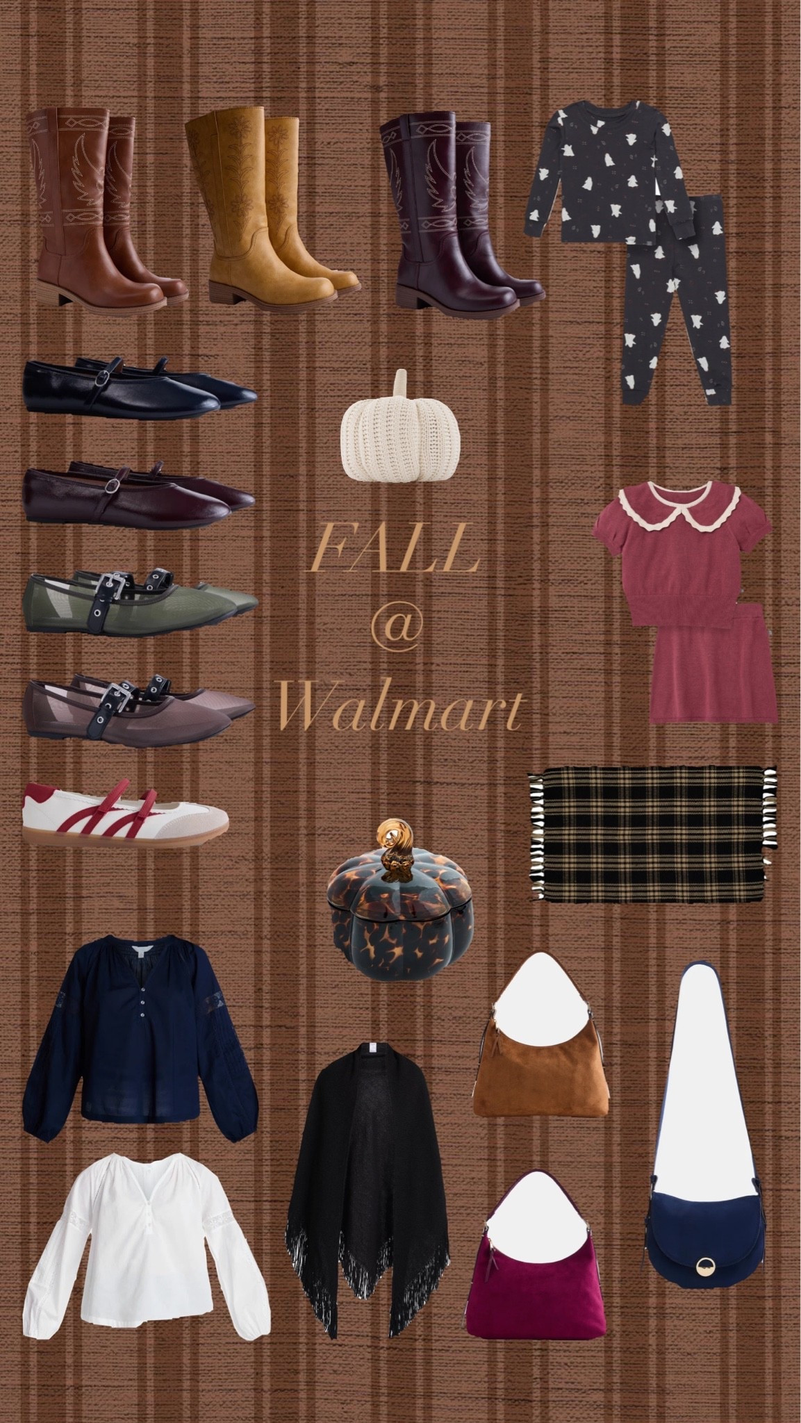 Fall at #Walmart 🍂🤎

fall trends, fall inspo, fall fashion, fall decor, fall shoes, ootd, inspo, walmart, walmart finds, walmart style